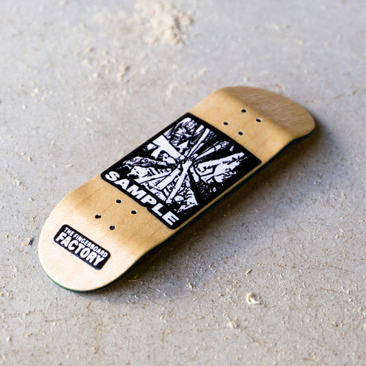 "Lets do it" in clear Factory Sample Deck